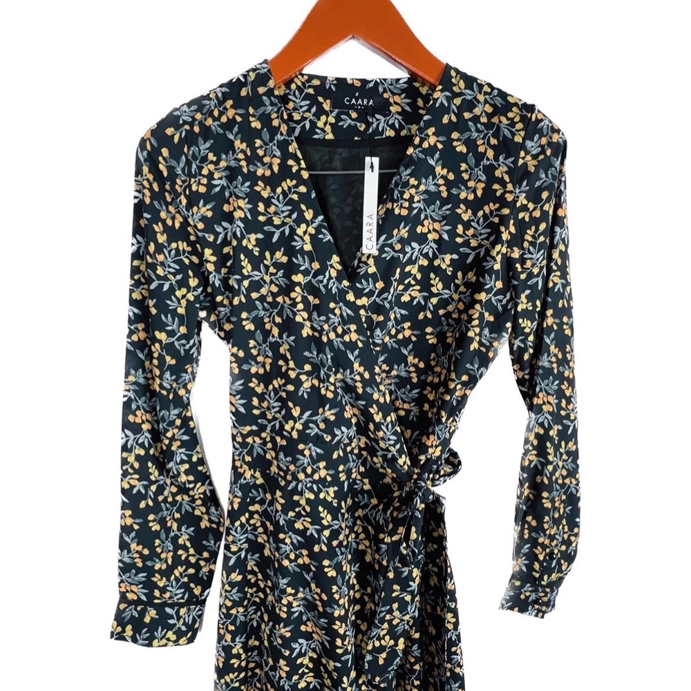 NEW Nordstrom floral long-sleeve maxi dress